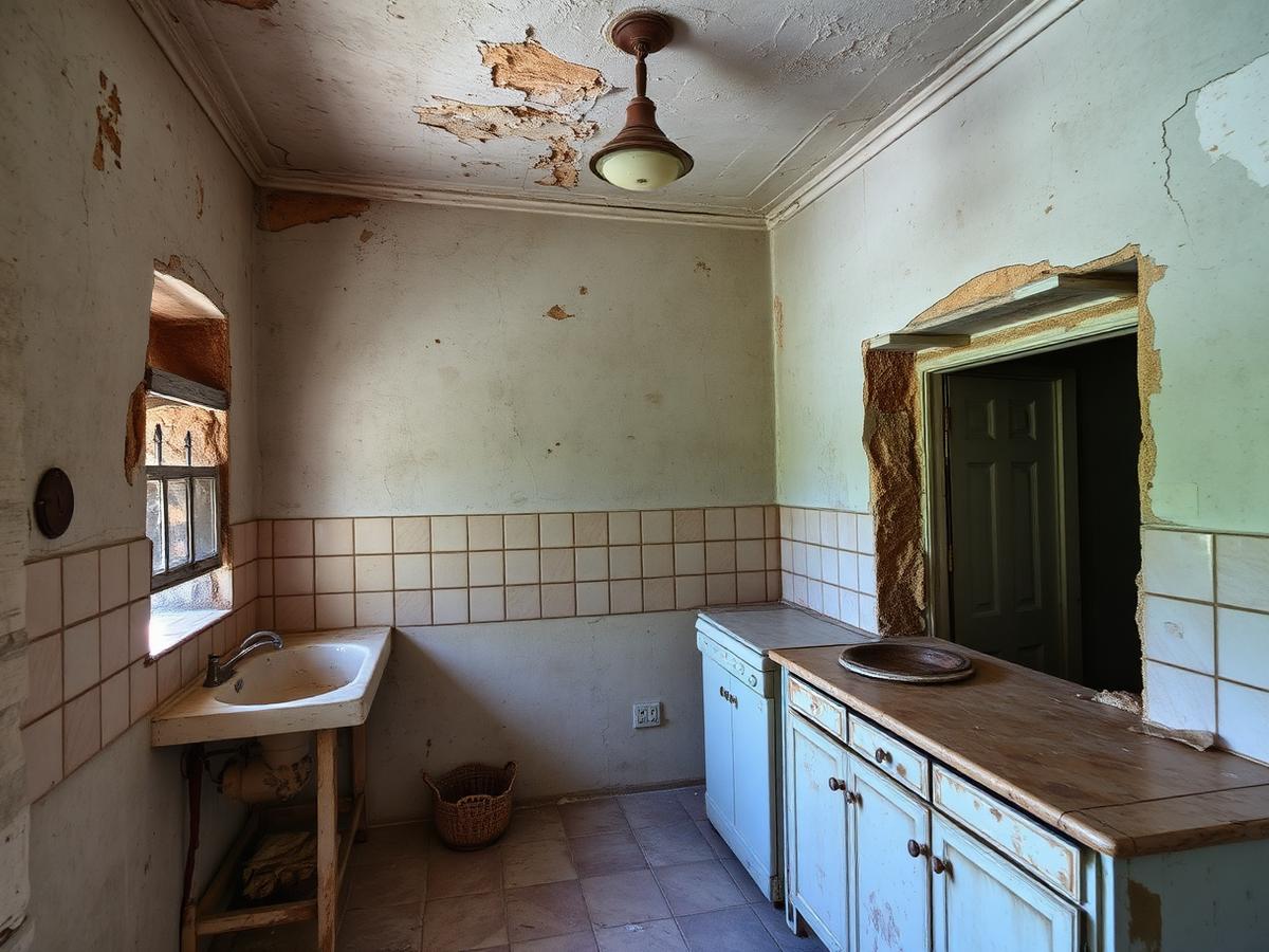 Farmhouse kitchen — Alameda — Before
