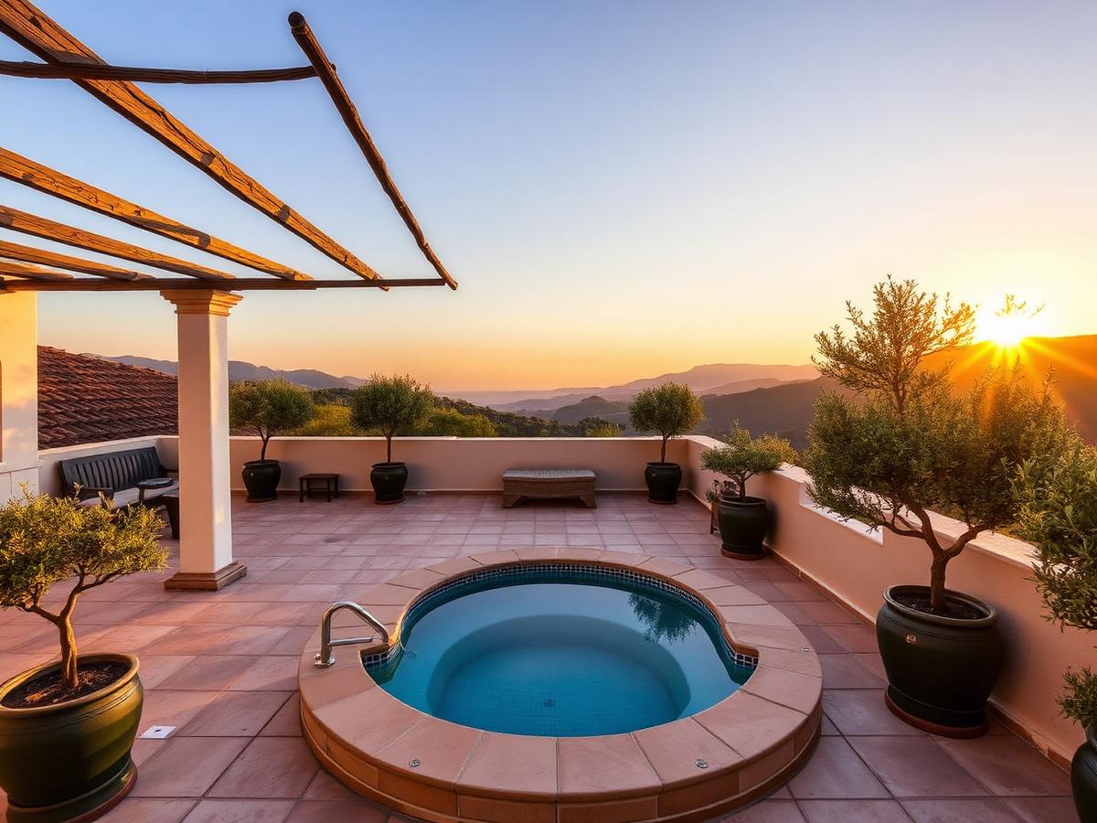 Rooftop terrace — Archidona — After